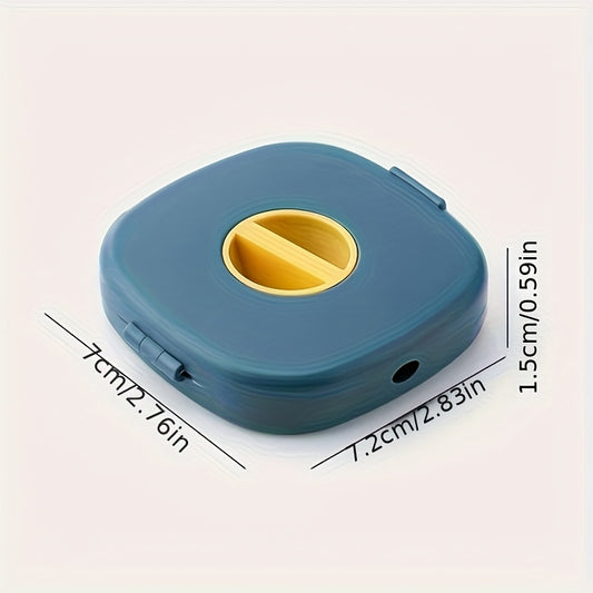Cable Organizer Rotating Cable Winder Box Plastic Portable Wire Storage Case Usb Charger Holder Mouse Wire Earphone Cord Storage