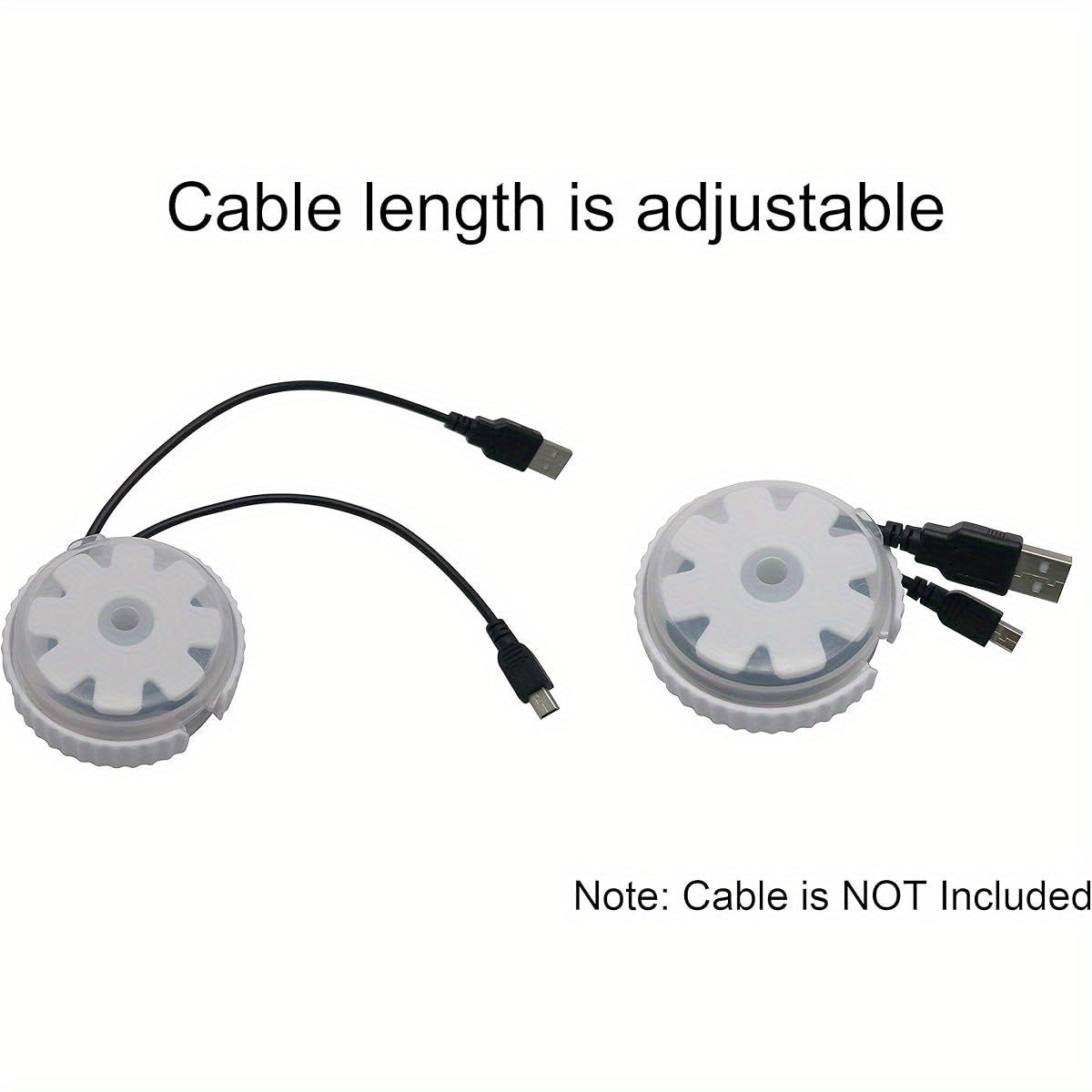 Set of 3 Cable Reel for Wire Management